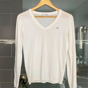 Lacoste Light Weight V-Neck Sweater